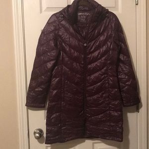 Calvin Klein lightweight premium down coat